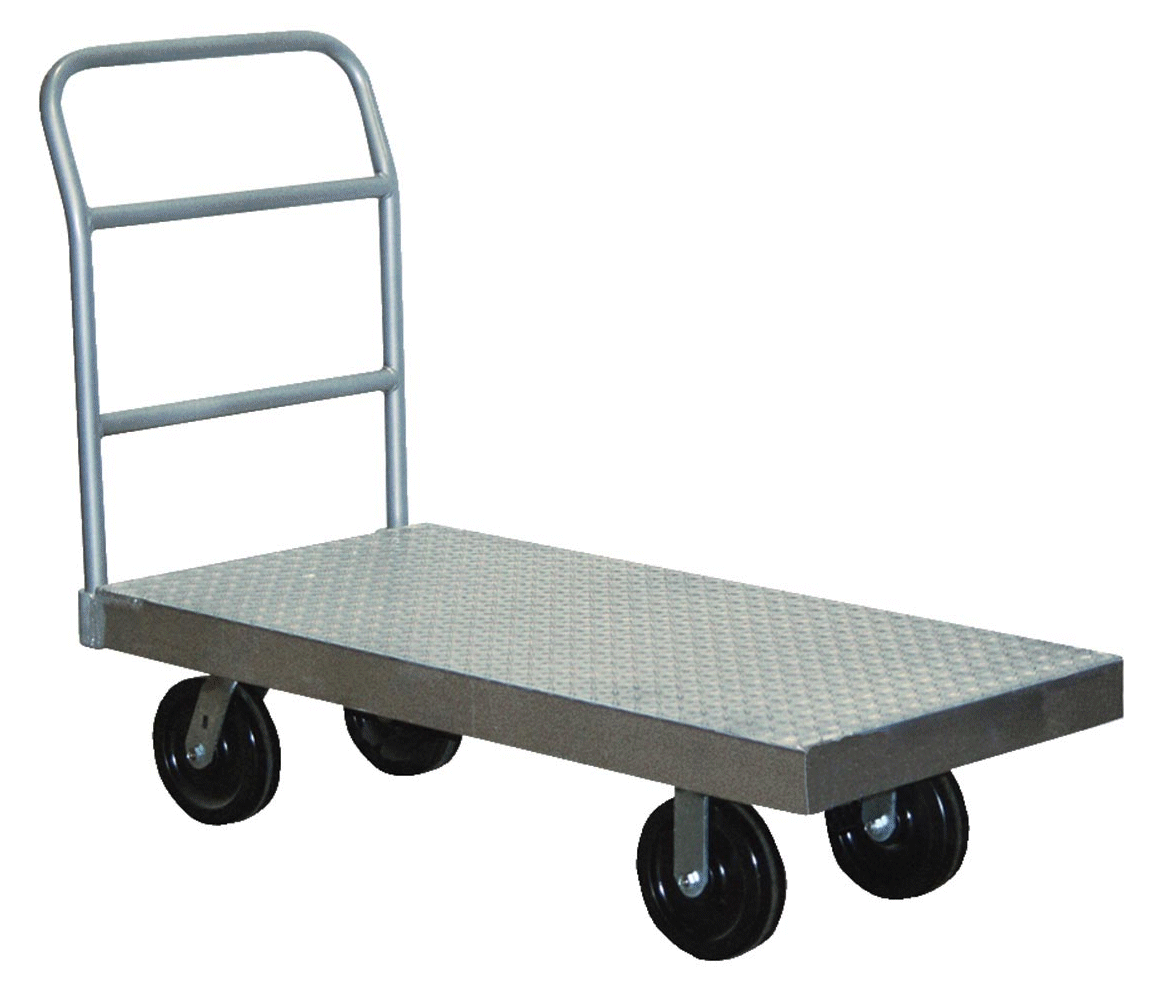 Hand Trucks R Us Aluminum Treadplate Platform Truck 24 x 48 Item